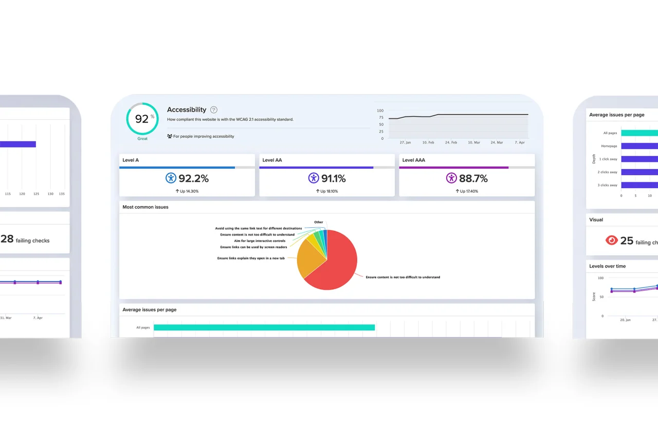 Accessibility Dashboard.
